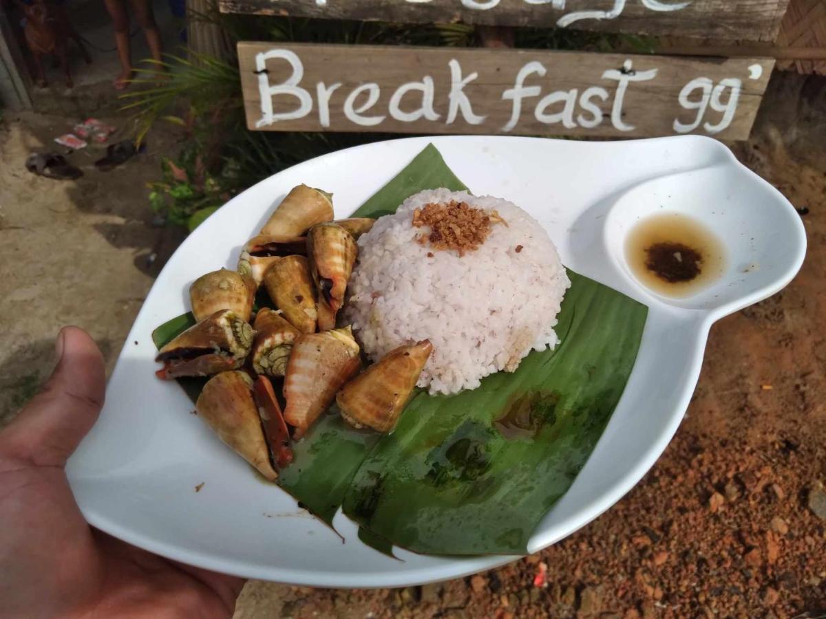 Bucana Kamp Payapa Beachfront El Nido Kültér fotó