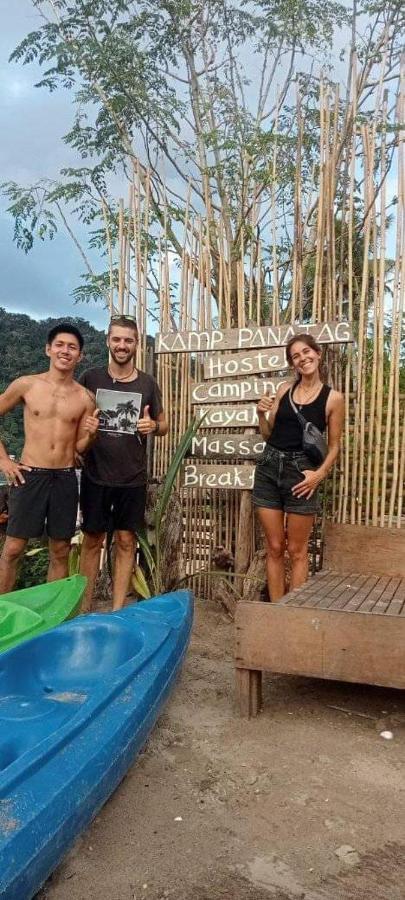 Bucana Kamp Payapa Beachfront El Nido Kültér fotó