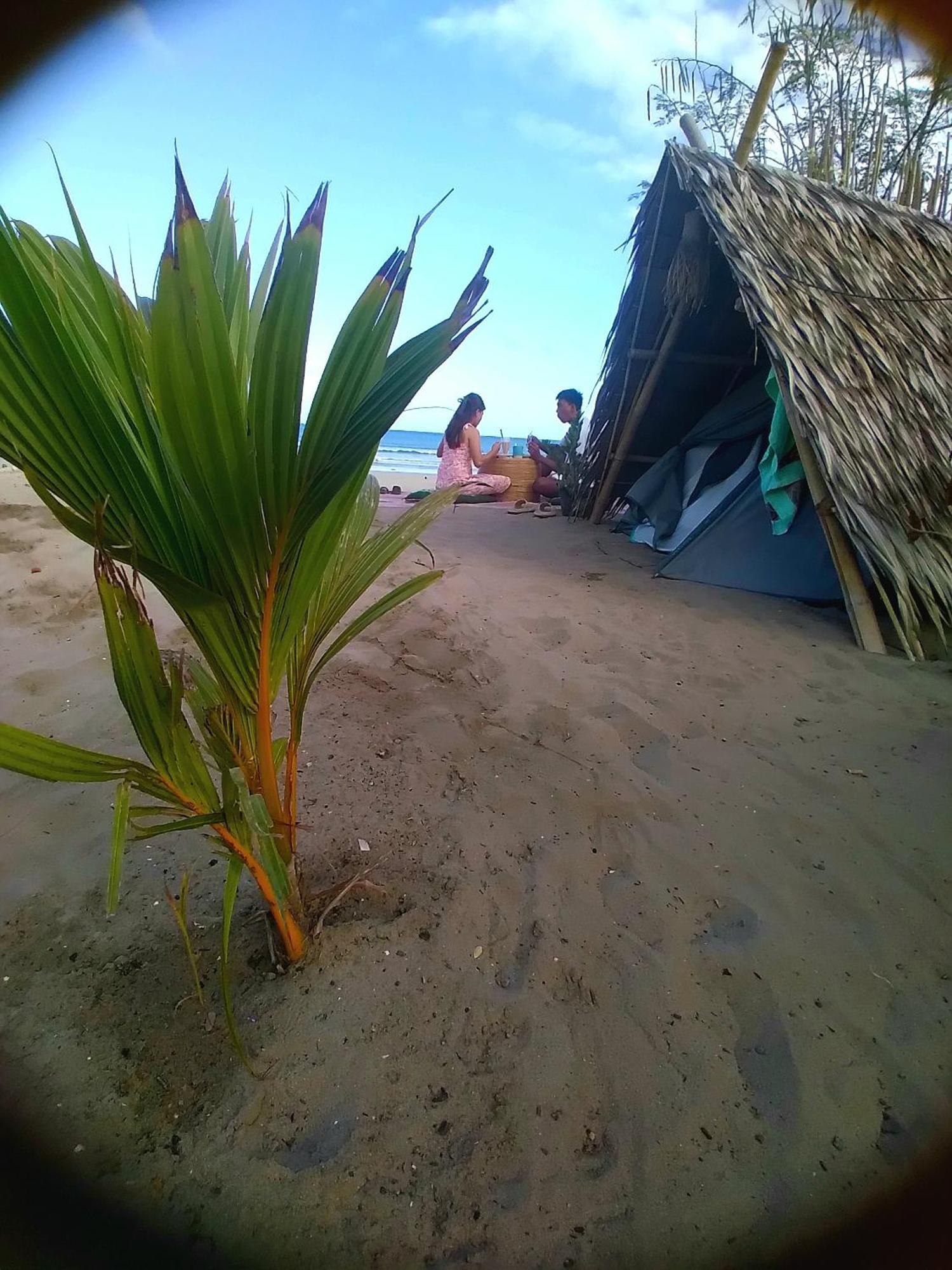 Bucana Kamp Payapa Beachfront El Nido Kültér fotó