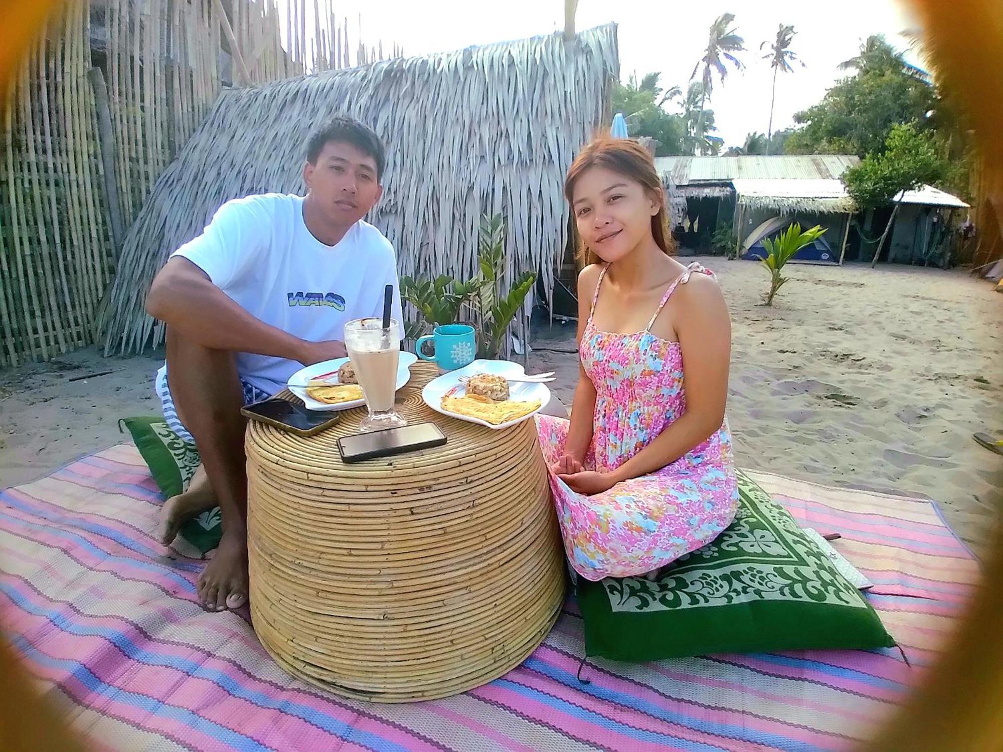 Bucana Kamp Payapa Beachfront El Nido Kültér fotó